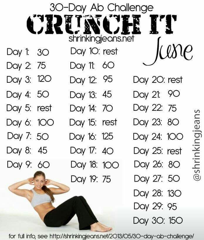 the 30 day challenge is shown in black and white