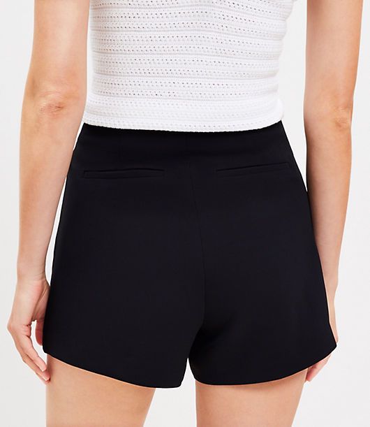 Perfectly tailored shorts with a femme and flirty skirt overlay, this fluid woven skort is a fresh sunny-day staple. Side zip. Back welt pockets.,Hit:Hit: Mini - Hits above the knee,Imported:Imported,Fit:Fit: Shift - fits straight and relaxed,Fabrication:100% Polyester,Garment Care:Machine Washable Loft Crepe Skort Size 14 Black Women's by Loft Size Regular - 14 Black Women's Shift, Skirt, 100%, Polyester, Machine, Washable Summer Workwear Skort With Built-in Shorts, Versatile Stretch Shorts For Summer, Stretch Versatile Shorts For Summer, High-waisted Spring Skort With Built-in Shorts, High-waisted Skort For Spring, Chic Summer Skort With Built-in Shorts, Summer Fitted Short Skort, Fitted Short Skort For Summer, Mini Skirt With Built-in Shorts For Summer