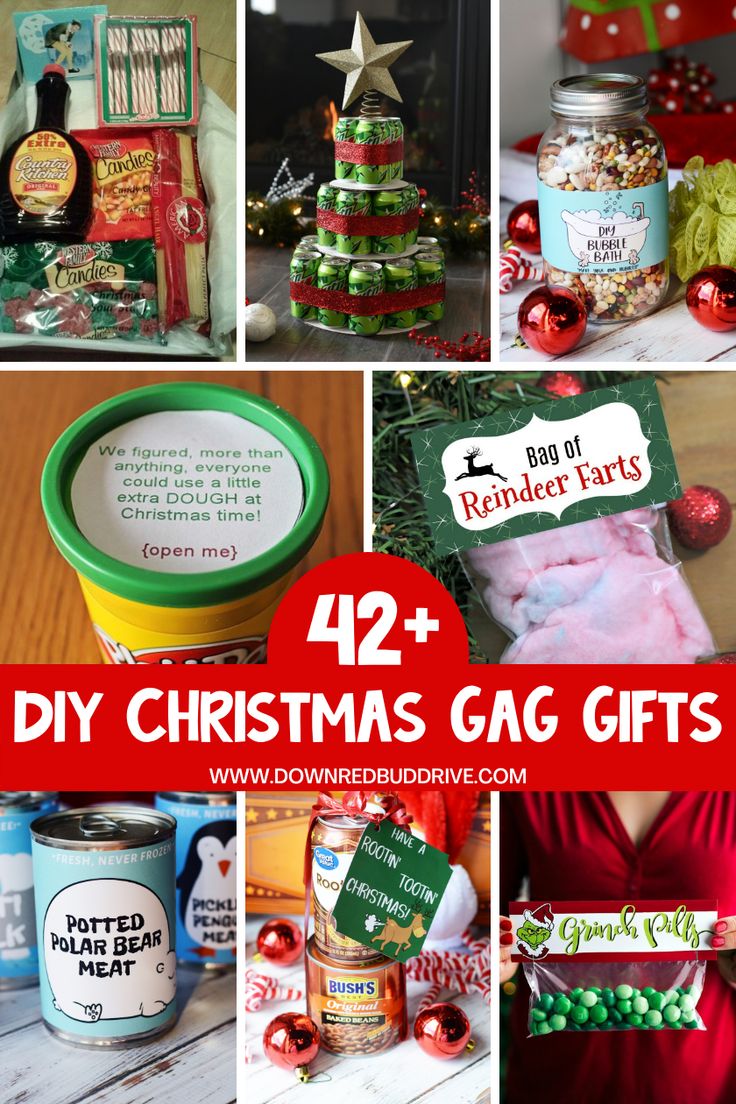 twelve diy christmas gag gifts for the whole family to give this holiday season