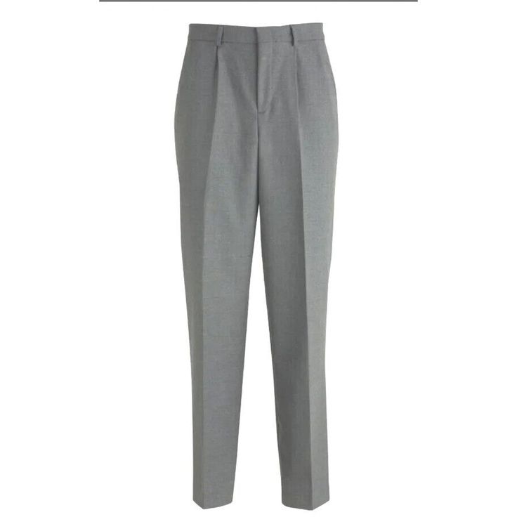 Upgrade Your Wardrobe With These Stylish Dress Pants From Edwards Garment. Made With A Blend Of Polyester And Wool, They Offer Both Comfort And Durability. The Solid Pattern And Gray Color Make Them Versatile Enough To Wear To Any Formal Event Or Office Meeting. Featuring A Zip And Button Closure, These Pants Offer A Regular Fit And Are Designed For Men With A Waist Size Of 32 Inches. They Have A 30-Inch Inseam And Are Labeled As Size 32. These Dress Pants Are Perfect For Those Who Want To Showc Men Gray Dress Pants, Mens Dress Slacks, Soft Opening, Mens Slacks, Gray Dress Pants, Slacks Pants, Grey Slacks, Slack Pants, Office Meeting