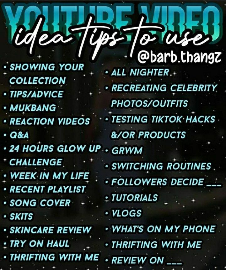 a poster with the words youtube tips to use