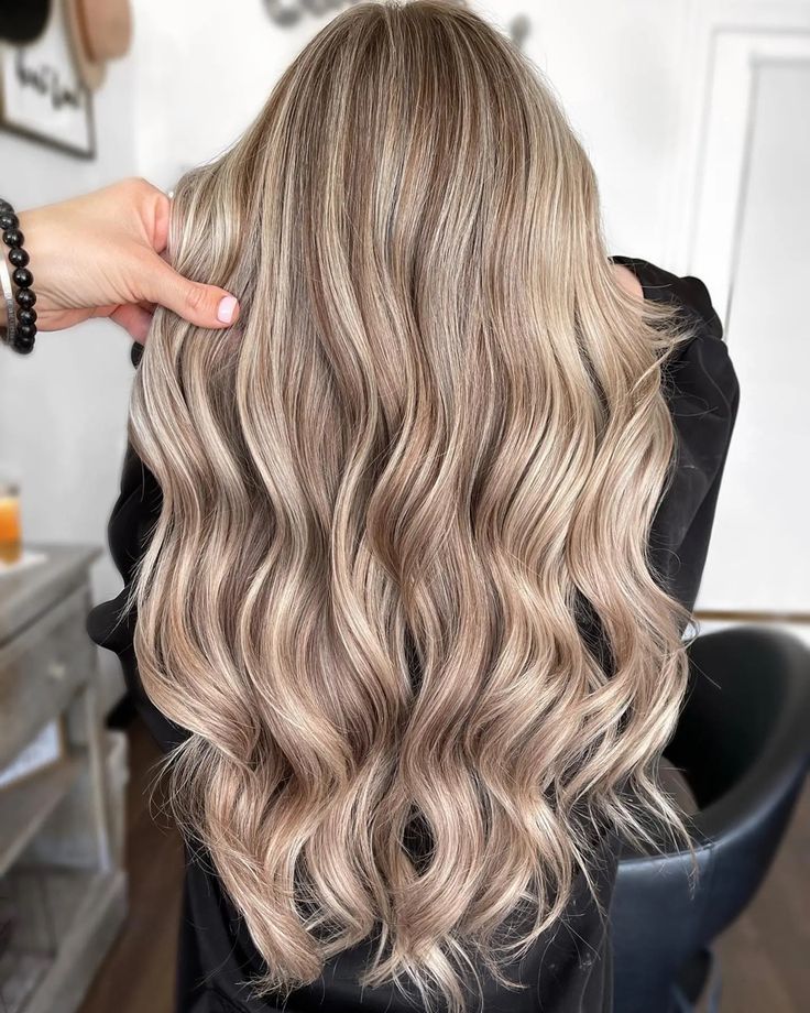 Really Blonde Highlights On Brown Hair, Dirt Blonde Hair Color Highlights, Brown Low Lights For Blonde Hair, Spring Hair Color Ideas 2023 Blonde, Spring Blonde Hair 2023, Highlights For Dirty Blonde Hair, Dirty Blonde Hair With Lowlights, Spring Highlights, Dirty Blonde Hair Ideas