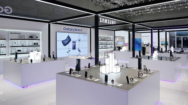 the samsung store is open for business