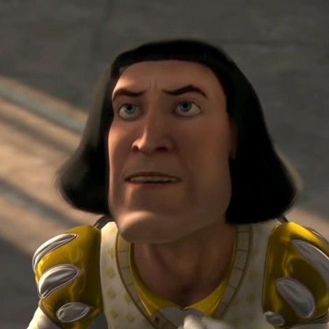 a cartoon character with black hair and yellow shirt looking up at something in the air