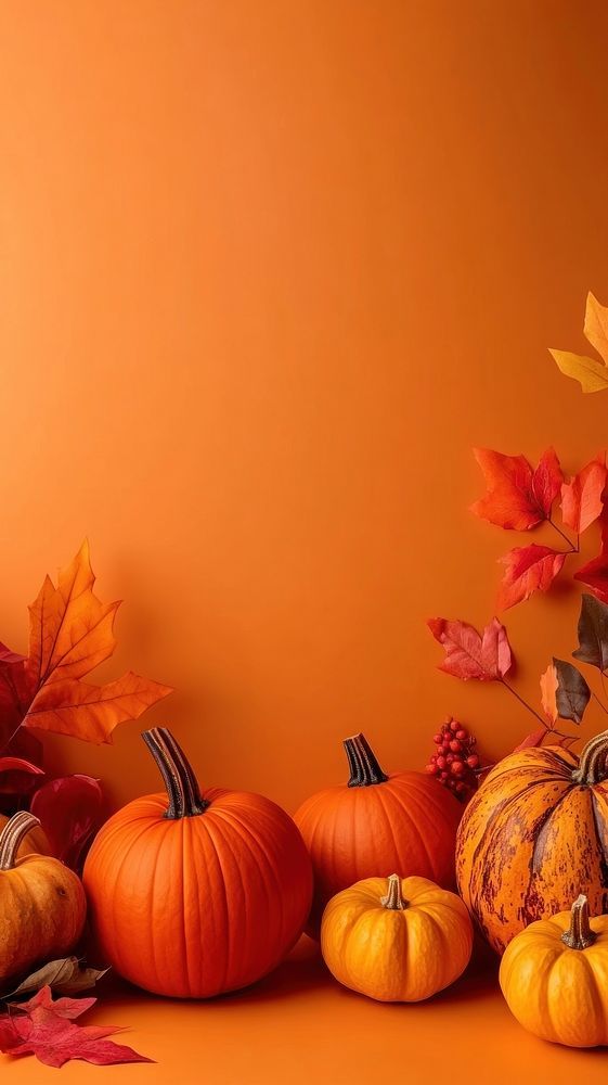 a group of pumpkins sitting on top of a table