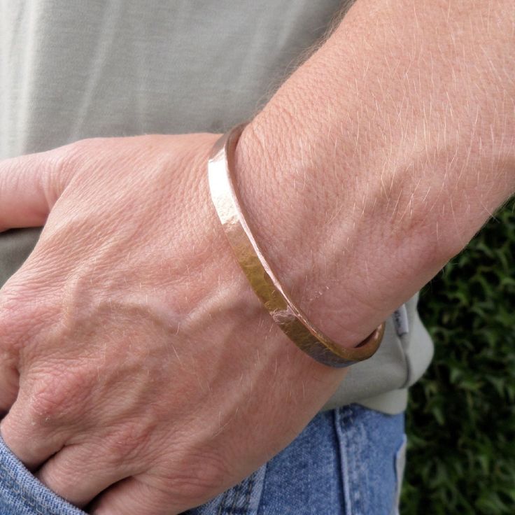 Hammered Copper Cuff Bracelet, Men's Copper Bracelet, Women's Copper Bracelet. Copper Bracelet, Cuff Bracelet, ColeTaylorDesigns Mens Copper Bracelet, Copper Rod, Copper Cuff Bracelet, Copper Cuff, Bracelet Men, Men's Bracelet, Bracelet Cuff, Minimalist Bracelet, Hammered Copper