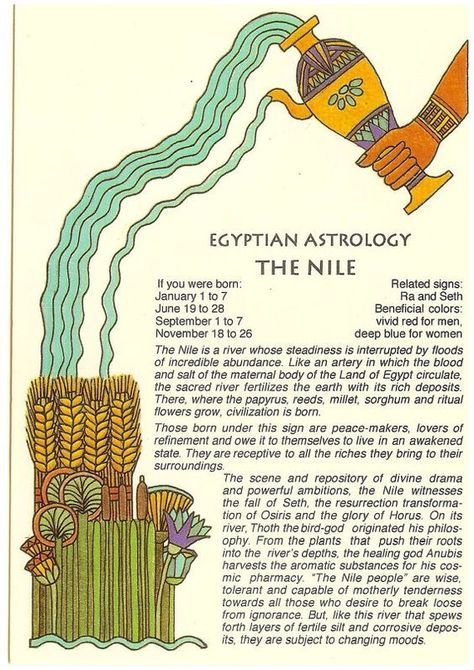 an egyptian astrology book with the title written in arabic, and illustrations on it