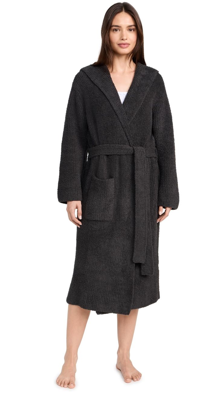 PRICES MAY VARY. HOODED ROBE: For ultimate luxury, we applied a rib stitch to our signature CozyChic yarn to add warmth and plushness. This unisex style features a cozy hood and is generously oversized without being too heavy. With generously sized front pockets and a removable belt this style looks great whether worn open or closed. Our shower robe comes in chic, neutral color options. Choose from silver ice, cream and carbon to match your bathroom decorations or towel sets. EASY WAIST TIE: Thi Robe With Hood, Fancy Robes, Bathroom Decorations, Lounge Robes, Towel Sets, Rib Stitch, Hooded Robe, Best Wedding Gifts, Style Looks