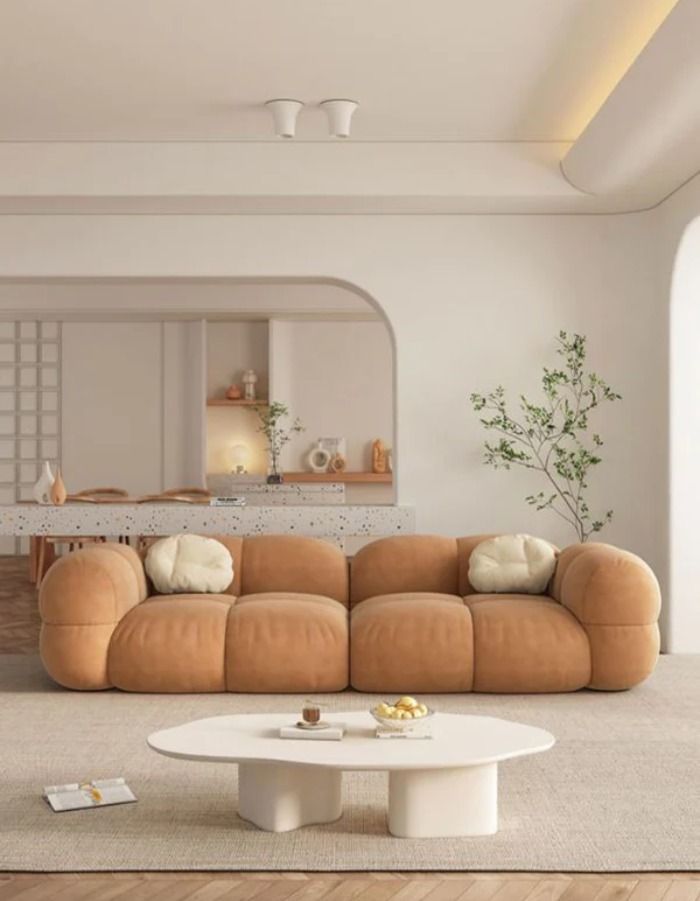 LONDOSA Sofa Flannel Style, Nordic Color, Modern Sofa Designs, Living Room Sofa Design, Apartment Decor Inspiration, Living Room Inspo, Dream House Decor, Dream Home Design, 인테리어 디자인