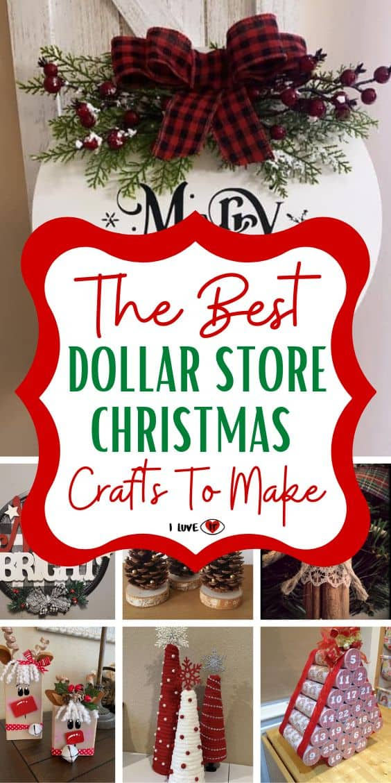 the best dollar store christmas crafts to make