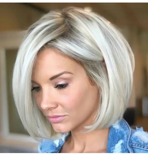 Modern Bob Hairstyles, Choppy Bob Hairstyles, Icy Blonde, Bob Hairstyles For Fine Hair, Short Bob Haircuts, Blonde Bobs, Short Bob Hairstyles, Short Bob, Blonde Hair Color