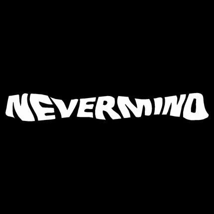 the word neverwing written in white on a black background