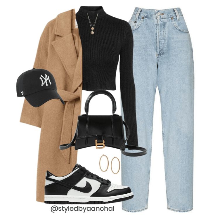 Panda Outfit, Dunks Outfit, Stile Casual Chic, Chique Outfits, Causual Outfits, Mode Inspo, Teenage Fashion Outfits, Casual Style Outfits, Mode Inspiration