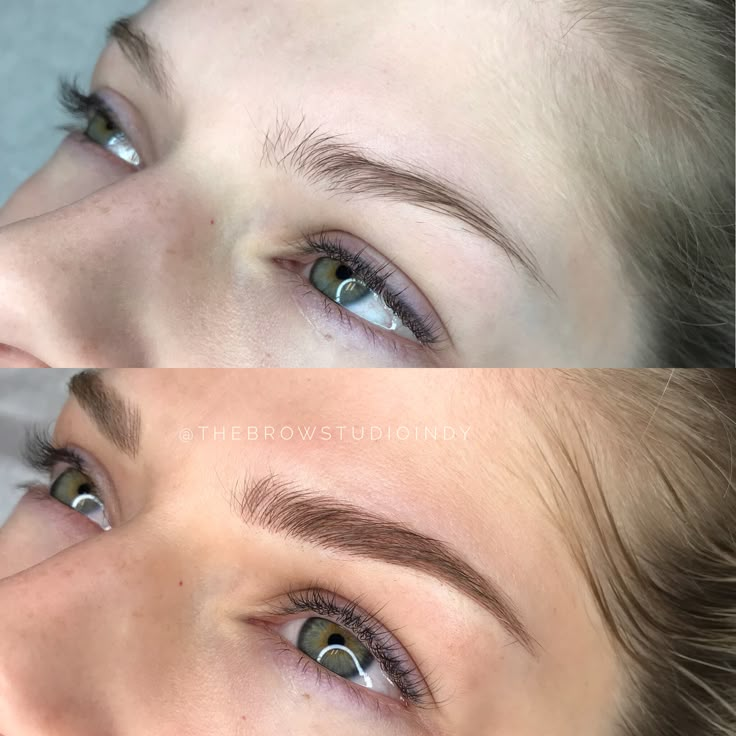 Microblading Inspiration, Mircoblading Eyebrows, Eyebrow Before And After, Eyebrows Goals, Noblesville Indiana, Permanente Make-up, Bentuk Alis, Eyebrow Lift, Brow Studio