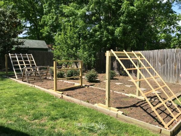 the garden is ready to be planted and put in place for the next planter