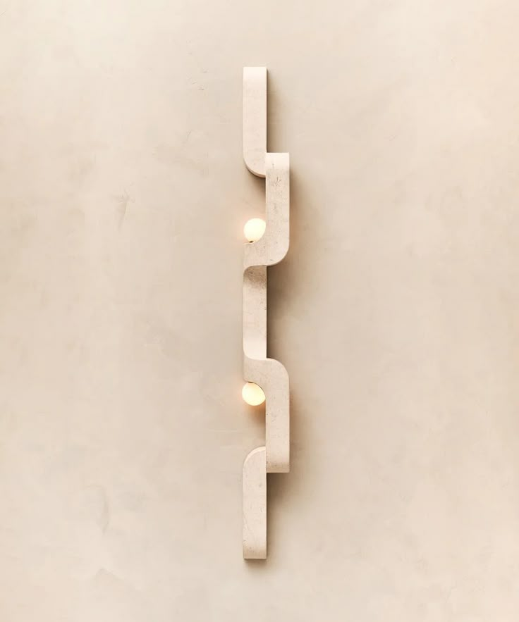 High Quality Serpentine XL Wall Sconce By Farrah Sit – TRNK Sculptural Lighting, Home Objects, Bathroom Recessed Lighting, Contemporary Wall Lights, I Love Lamp, Long Walls, Timeless Furniture, Bathroom Wall Sconces, Stone Wall