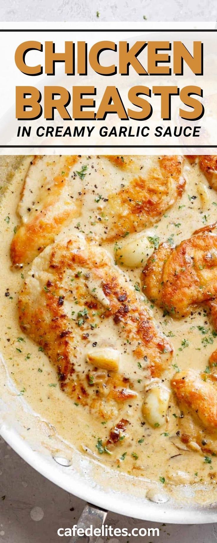 Garlic Onion Chicken, Chicken In Creamy Sauce, Garlic Cream Sauce Chicken, Chicken In Creamy Garlic Sauce, Chicken With Creamy Garlic Sauce, Chicken Garlic Cream Sauce, Creamy Garlic Chicken And Rice, Chicken With Garlic Cream Sauce, Creamy Pan Fried Chicken