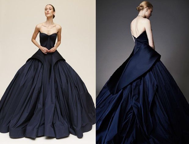 Zac Posen Midnight Blue Prom Dresses, Clara Lionel Foundation, Evening Dresses Uk, Diamond Ball, Cheap Flooring, Formal Evening Wear, Blue Ball Gowns, Winter Evening, Dress 2015