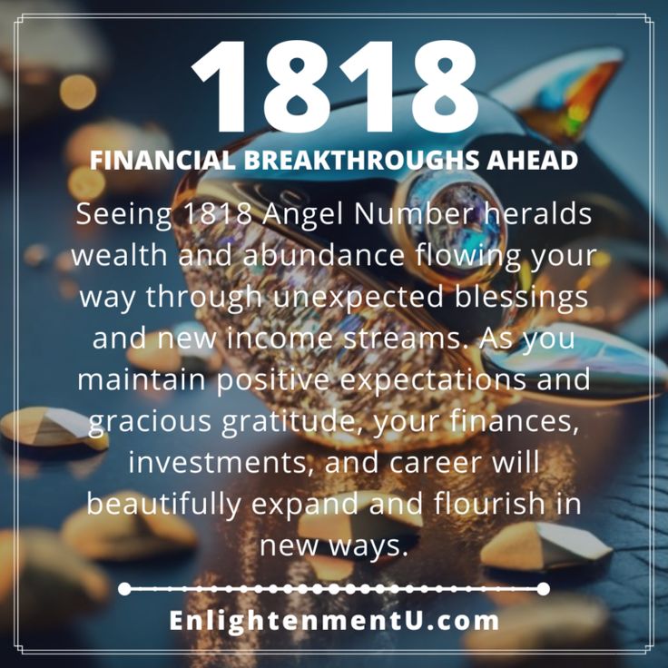 Seeing 1818 Angel Number - Meaning In Love, Life, Money & More 1818 Meaning, 1818 Angel Number Meaning, 1818 Angel Number, Numbers Meaning, Saving Money Chart, Angel Number Meaning, Signs From The Universe, Angel Number Meanings, Angel Guidance