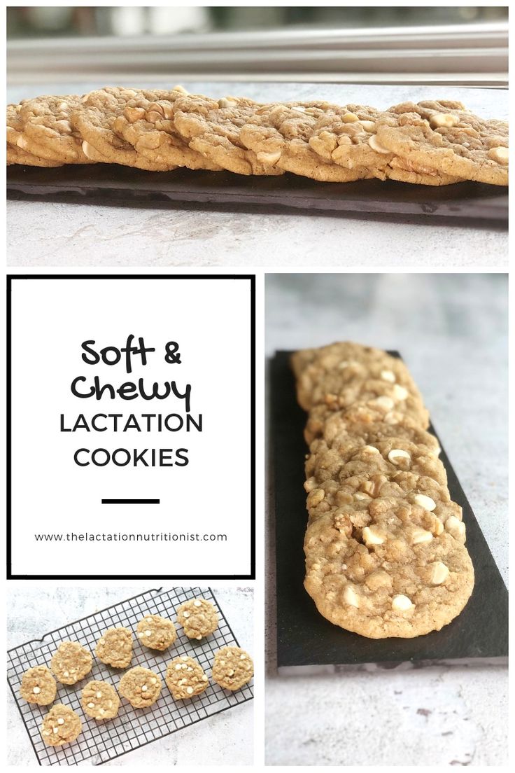 Soft & Chewy Lactation Cookies Lactation Treats, Breastfeeding Food, Lactation Cookie Recipe, Lactation Snacks, Oatmeal Benefits, Breastfeeding Cookies, Good Cookies, Lactation Cookie, Lactation Cookies Recipe