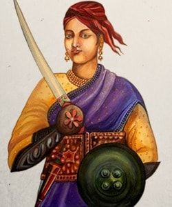 Khoob ladi mardaani woh toh Jhansi ki Rani thi “  – a very famous excerpt  from Subhadra Kumari Chauhan’s Jhansi ki Rani.    Rani Lakshmi Bai is an epitome of bravery, valor and sacrifice. She is the name that lights up each mind whenever one remembers about the sacrifice made by our freedom fighters.  She is proclaimed to be the most dangerous, ferocious and intellectual queen of all times. Struck the enemy at the speed of lightning with beauty and elan, she sacrificed herself for Jhansi.    Ta Rani Laxmi Bai Drawing, Freedom Fighter Drawing, Rani Of Jhansi, Competition Painting, Rani Laxmi Bai, Fighter Drawing, Social Reformers, Rani Lakshmi Bai, Lakshmi Bai