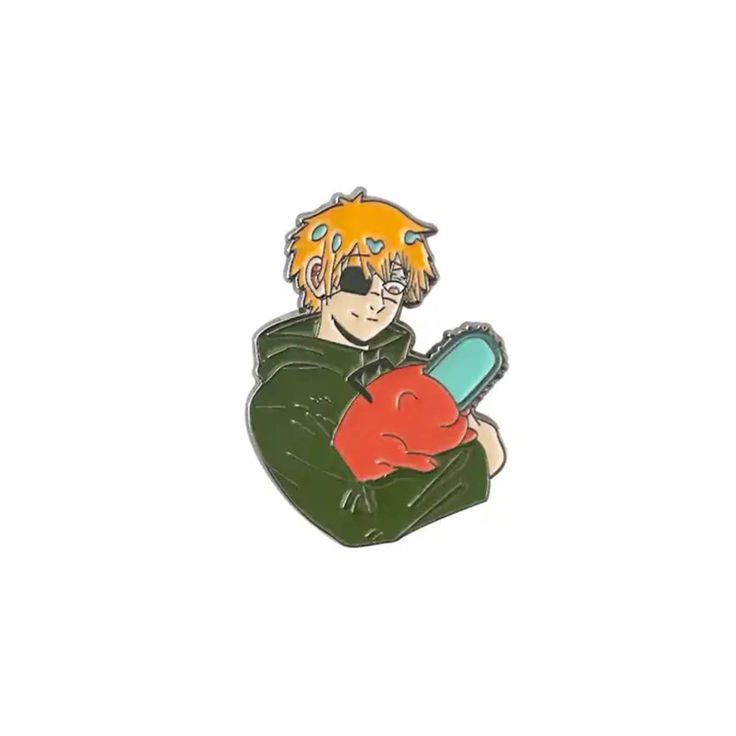 Embrace The Chainsaw's Roar: Chainsaw Man Denji Enamel Pin - Wear Your Devilish Side With Pride! Unleash The Raw Power Of Chainsaw Man With Our Denji Enamel Pin, A Testament To The Fearless And Unyielding Spirit Of This Iconic Character! Standing Tall At 3 Inches, This Pin Captures Denji's Essence In Intricate Detail, Making It A Must-Have For Devoted Fans Of The Chainsaw Man Manga. Key Features: * Detailed Design: Denji's Fierce Determination And Devilish Charm Come To Life In This Meticulously Chainsaw Man Denji, Chainsaw Man Manga, Men's Brooch, Backpack Decoration, Character Collection, Man Character, Chainsaw Man, Stand Tall, Iconic Characters