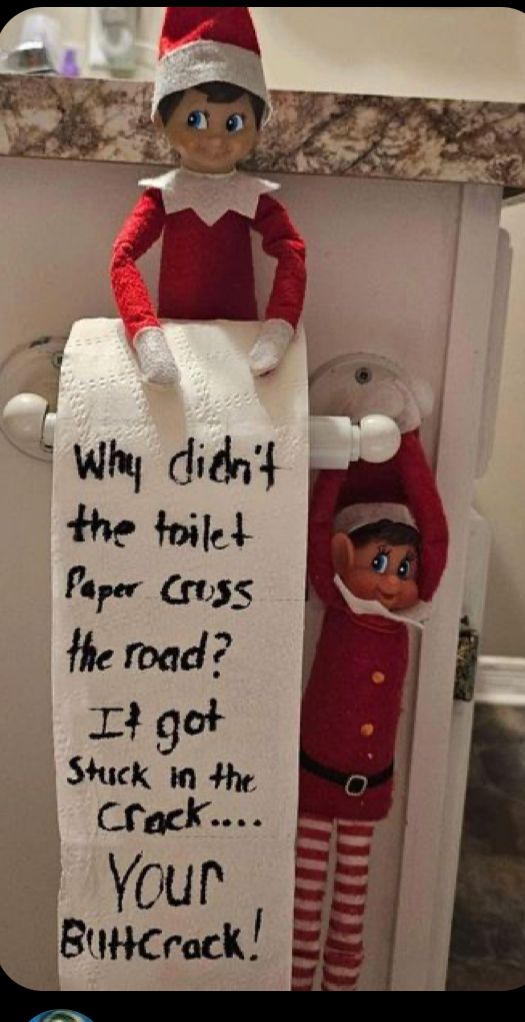 Summer Elf On The Shelf, Bathroom Jokes, Baking Fails, Elf Ideas Easy, Bad Elf, Elf Funny, Elf Magic, Awesome Elf On The Shelf Ideas, Elf Activities