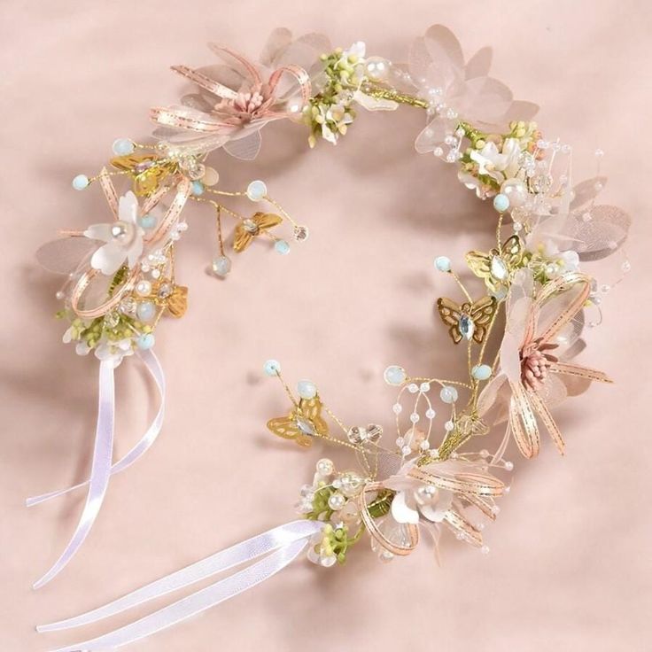 Elevate your wedding day look with our enchanting Floral Bridal and Flower Girl Headband. Crafted with delicate blooms and soft greenery, this stunning accessory adds a touch of romance and whimsy to any ensemble. Designed to complement both the bride and her little counterpart, it's perfect for creating a harmonious, ethereal aesthetic. Lightweight and adjustable, it ensures comfort without sacrificing style.  Size: - Wreath Diameter 14cm - Adjustable to desired size  Materials: - Plastic, Poly Flower Head Piece, Flower Girl Headband, Ethereal Aesthetic, Flower Girl Headbands, Headband Flower, Flower Headpiece, Wedding Headband, Floral Bridal, Girls Headbands