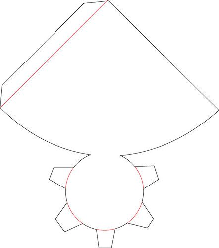 how to draw an origami mushroom step by step with pictures wikihow