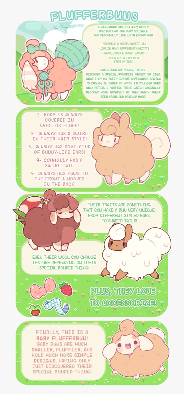 an info sheet showing different types of animals