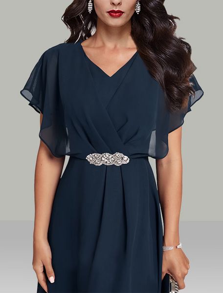 Cocktail Wedding Guest Dresses, Semi Formal Dresses For Wedding Guest Summer, Tea Length Dresses Formal, Cocktail Dress Wedding Summer, Wedding Guest Dresses Elegant, Elegant Dresses Cocktail, Tea Length Cocktail Dresses, Dress Semi Formal, Wedding Guest Outfits