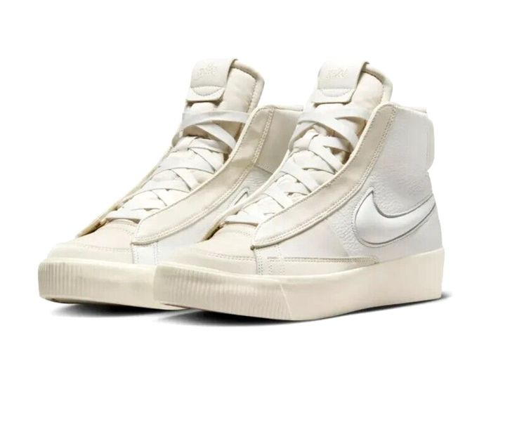 Nike Blazer Mid Beige, Nike Blazers Beige, Nike Blazer Mid Victory, Size 11 Women Shoes, Nike Blazer Mid, Nike Blazers Mid, Nike Accessories, Blazer Designs, Blazer Mid