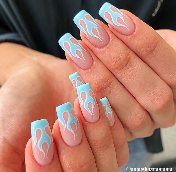 Simple Acrylic Nails, Nail Swag, Acrylic Nails Coffin Short, Summer Acrylic Nails, Short Acrylic Nails Designs, Coffin Nails Designs, Fire Nails, Dream Nails, Short Acrylic Nails