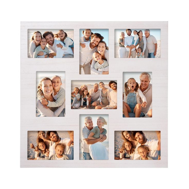 a collage of photos with multiple people in the middle and one person holding a child