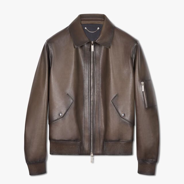 Berluti Menswear, Mens Outdoor Fashion, Leather Garments, Luxury Jacket, Cowboy Cowgirl, Animal Skin, Leather Jackets, Leather Goods, Urban Fashion