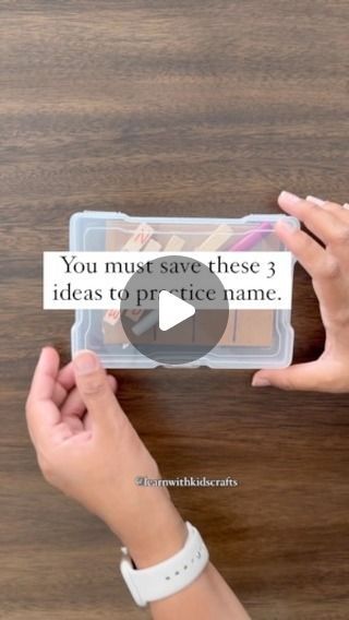 someone is holding up a plastic container with the words you must save these 3 ideas to price