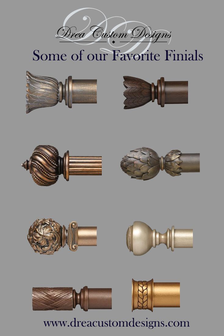 some of our favorite finials