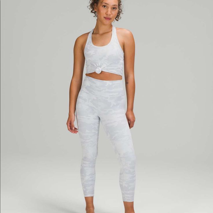 Reposhing This Item I Purchased From @Marissaarimont. Loved It, But Ready To Rotate For Something New. Questions? Leave A Comment Below! Lulu Leggings, Alpine White, White Camo, Lululemon Athletica, Pant Jumpsuit, Camo, Size 12, Pants For Women, Size 6