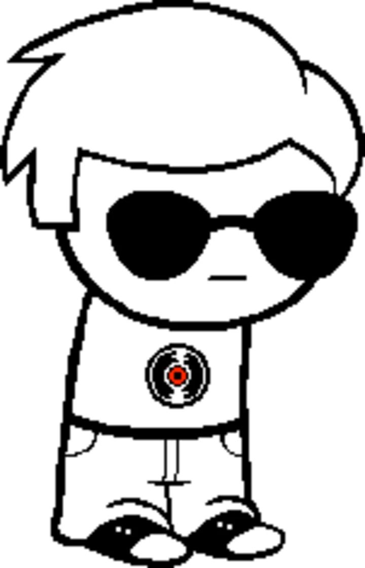 an image of a cartoon character with sunglasses on