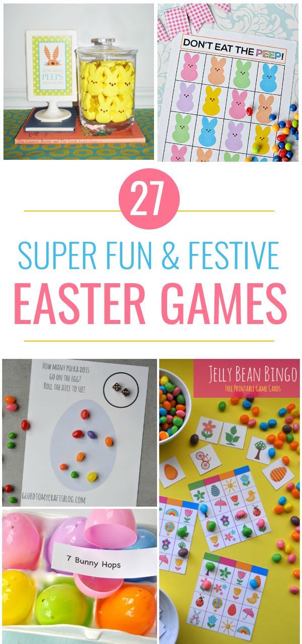 some fun and festive easter games for kids