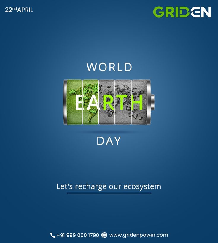 an advertisement for the world earth day