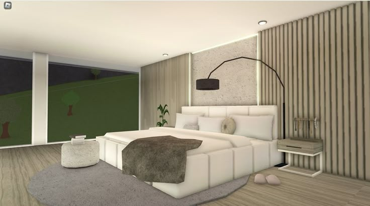 bloxburg small house layouts Luxury Bloxburg Bedroom, Room Ideas Bedroom Bloxburg, Minimalist Bedroom Bloxburg, Bloxburg Apartment Bedroom, Small Bedroom Ideas Bloxburg, Roblox Room Decor, Modern Bedroom Bloxburg, Room Simple Ideas, Bloxburg Bedroom Ideas Modern