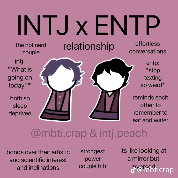 Entp X Intp Mbti Ship, Entp Intj Couple, Intj And Entp Relationship, Entp And Intp Relationship, Intj And Intp Relationships, Intp 9w8, Entp Bingo, Entp In Love, Intj Girl