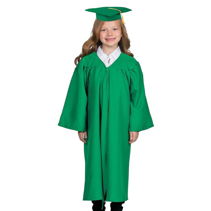 Graduation Dress Elementary, Cap And Gown Outfit, Academic Achiever, Graduation Robes, Graduation Outfit College, Elementary School Graduation, Graduation Dress College, Graduation Cap And Gown, Kids Graduation