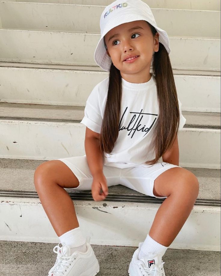 Kids Outfits Daughters, Stylish Kids Outfits, Fashion Baby Girl Outfits, Summer Outfits Kids, Stylish Kids