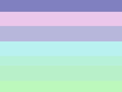 a pastel rainbow background with horizontal lines