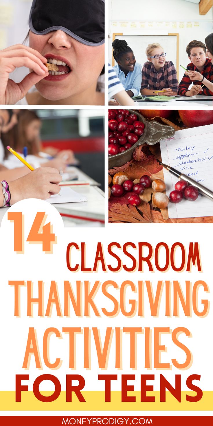 Classroom Thanksgiving activities for teens - high school activities they'll actually want to do! These are so cool. Like the Pilgrim Teen Magazine. Great high school Thanksgiving activities teenagers will really like. Students will be engaged. Friendsgiving Crafts For Teens, Fall High School Activities, Thanksgiving Games For Middle Schoolers, Thanksgiving Games Middle School, Friendsgiving School Ideas, Thanksgiving Activities For School Age, Middle School Ela Thanksgiving Activities, Middle School Friendsgiving, Thanksgiving Student Activities