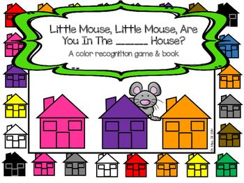 a mouse in the house game for kids to play with their own colors and numbers