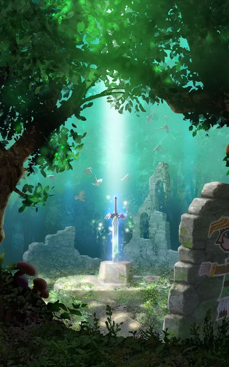 Zelda Phone Wallpapers - Top Free Zelda Phone Backgrounds - WallpaperAccess Zelda Wallpaper, Legend Of Zelda, Zelda, Forest, Wallpapers, Iphone