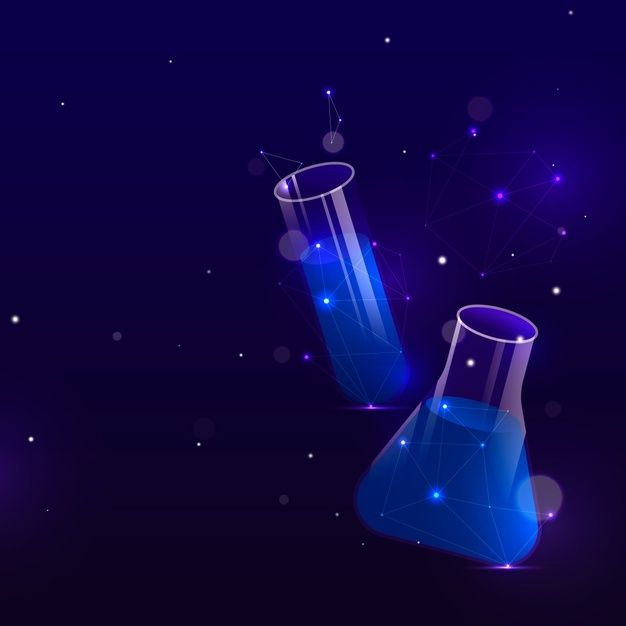 Free Vector | Futuristic science lab background in space | Science lab,  Science background, Medical background